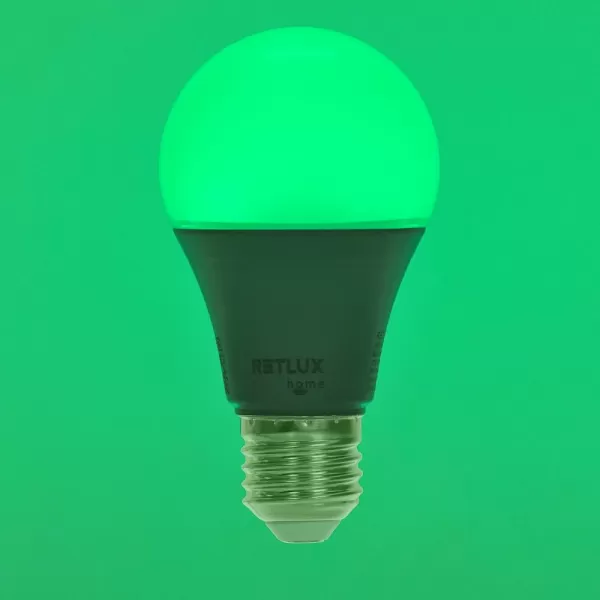 RSH 102 A 60 E27 žár. 9W RGB CCT RETLUX