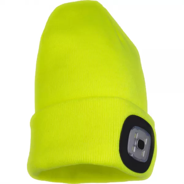 Svíticí nabíjecí čepice ŽLUTÁ RETLUX RLB 101