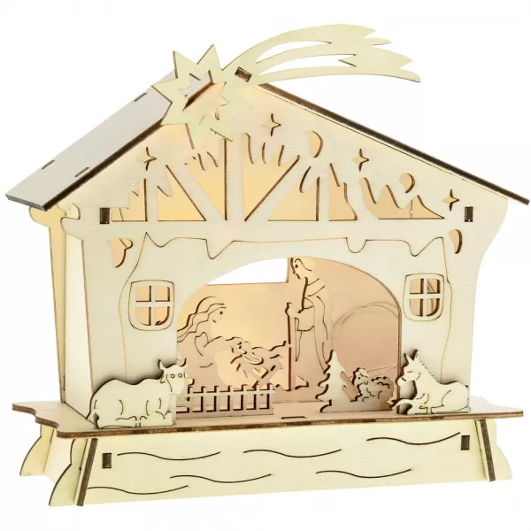 RXL 345 betlém dř.4LED WW RETLUX