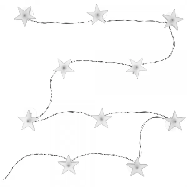 Girlanda hvězdy s přísavkami 10 LED Retlux RXL 284
