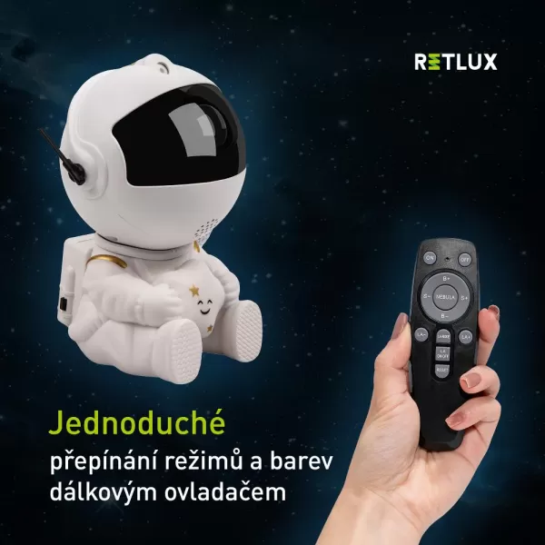 RNL 109 projektor astronaut malý RETLUX