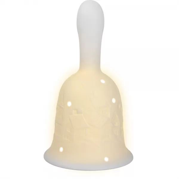 Porcelánový zvonek 13,2cm LED WW RETLUX RXL 471