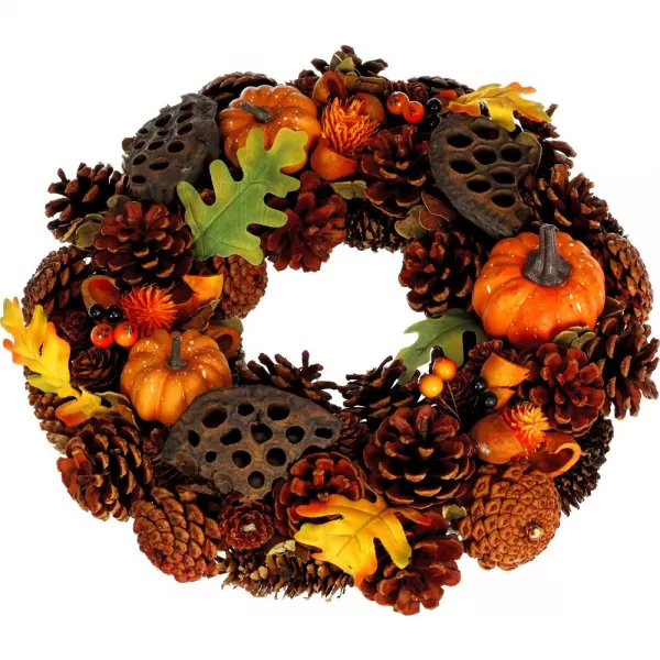 Podzimní věnec 35 cm RETLUX RHW 022