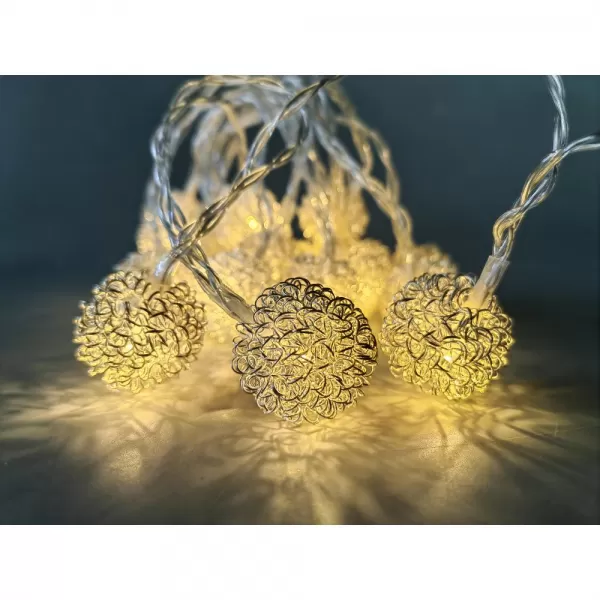 RXL 493 Gir.drát.kuličky 10LED WW RETLUX