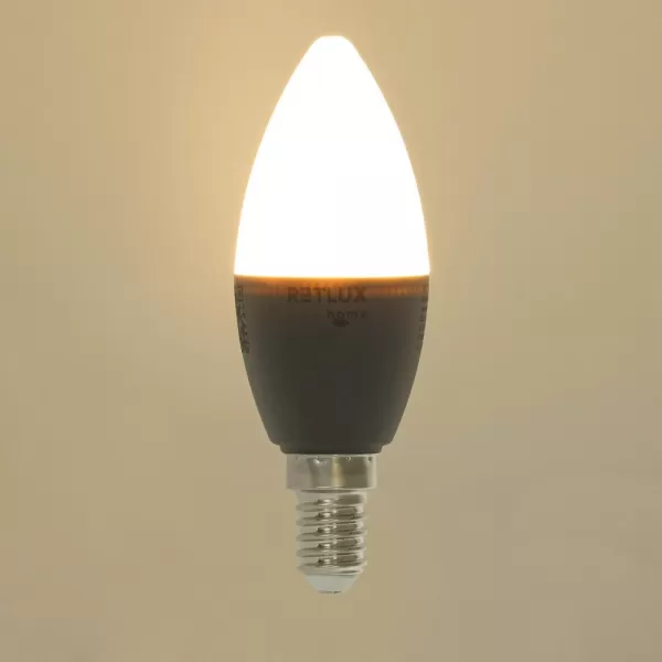 RSH 100 C37 E14 žár. 4,5W RGB CCT RETLUX