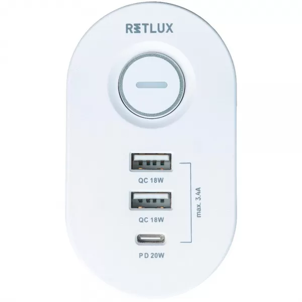 RPC 72 prodlužovací přívod pod stůl USB WT RETLUX