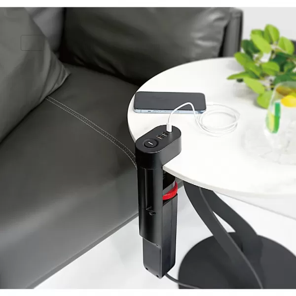 RPC 71 prodlužovací přívod pod stůl USB BK RETLUX