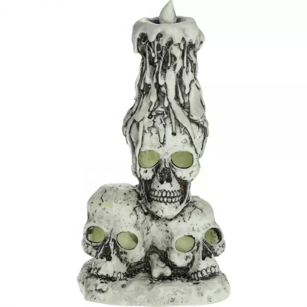 Svíčka lebky 2 LED WW RETLUX RHW 011