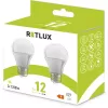 REL 31 LED A60 2x12W E27 WW RETLUX