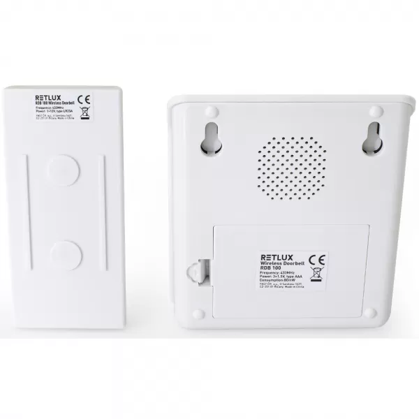 RDB 100 zvonek 3AAA+bat.tlačítko RETLUX